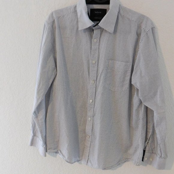 Lot of 2 Sedyrak Dress Shirt Regular Fit Long Sleeve Button Down Business Casual - Picture 5 of 13